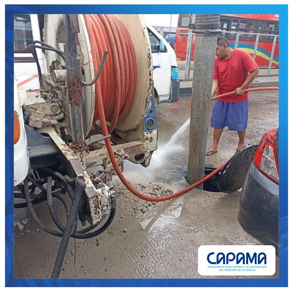 CAPAMA | servicio de agua potable y saneamiento de Acapulco, Guerrero.