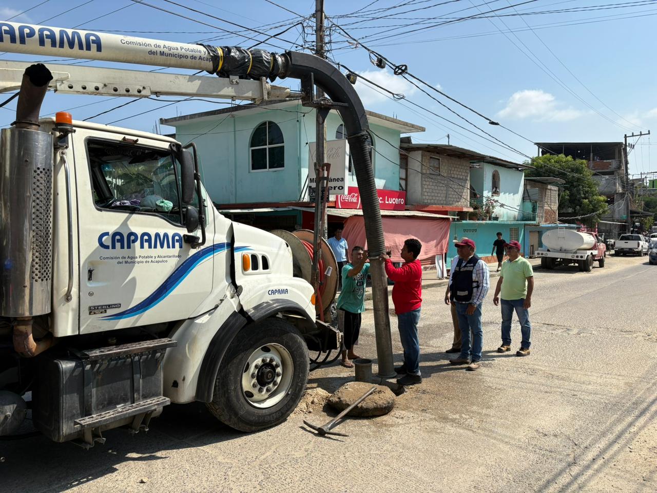 CAPAMA | servicio de agua potable y saneamiento de Acapulco, Guerrero.